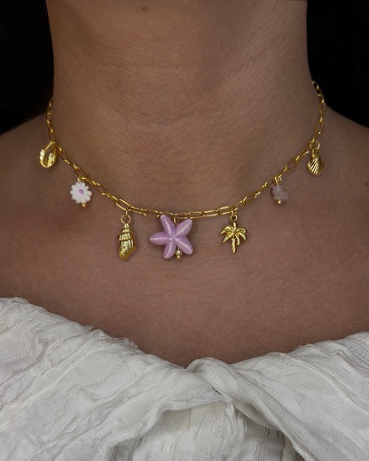 Collier "Île d’Améthyste"
