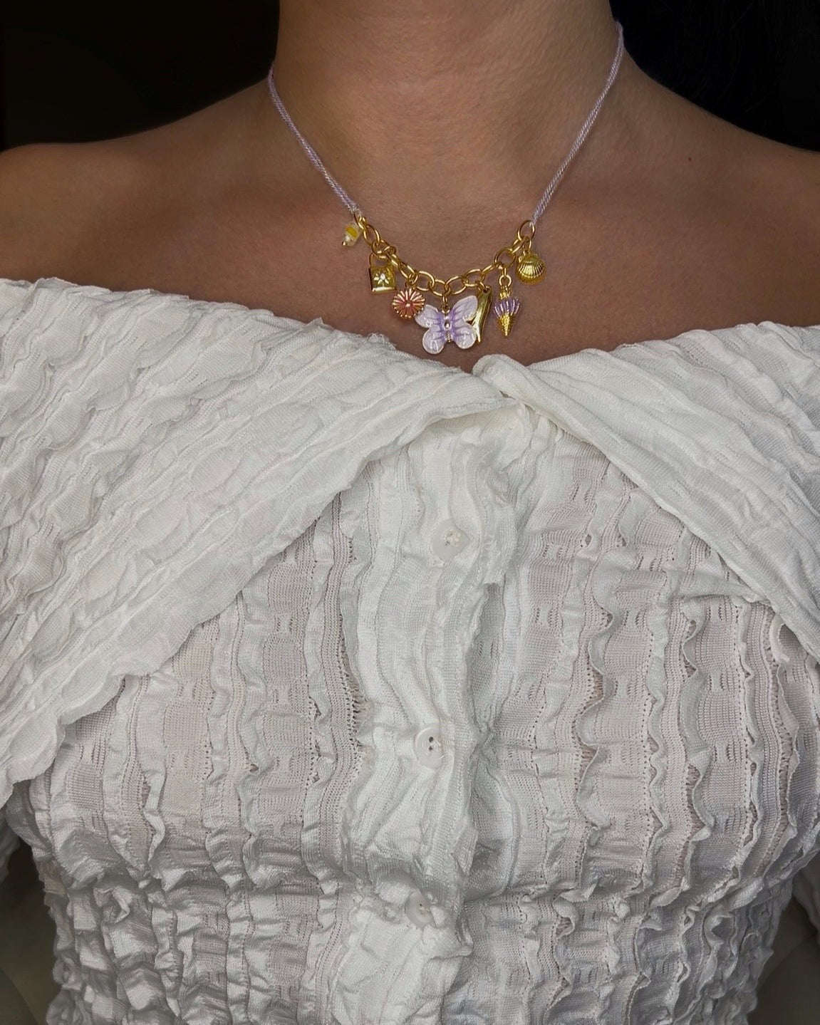 Collier "Jardin des Mers"