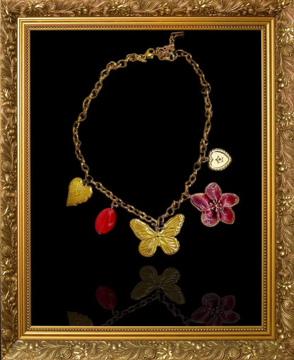 Collier "Mélodie Pourpre"