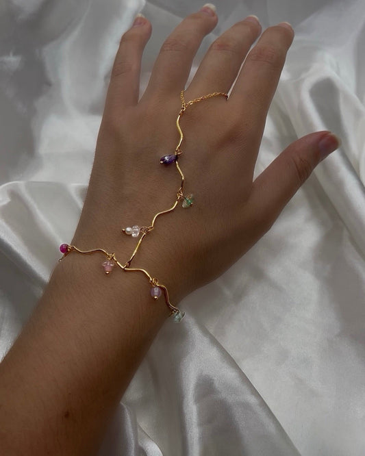 Chaîne de main "Reflets Nomades"