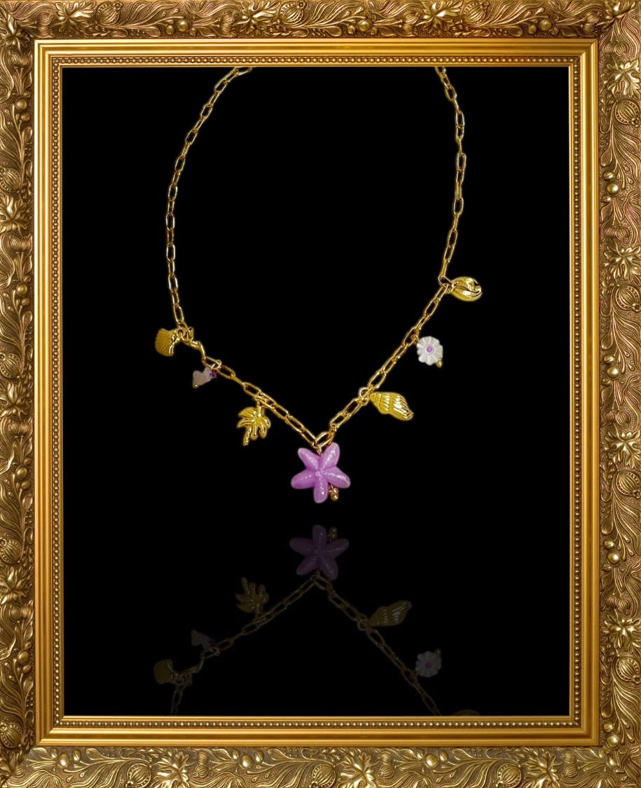 Collier "Île d’Améthyste"