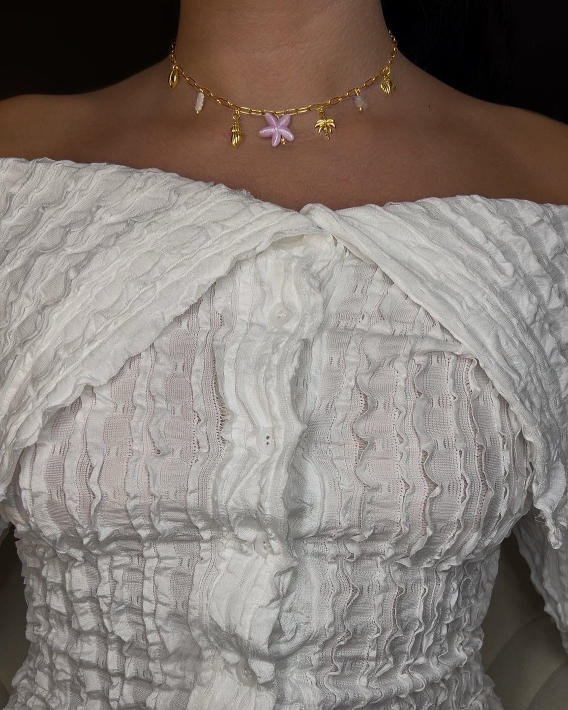 Collier "Île d’Améthyste"