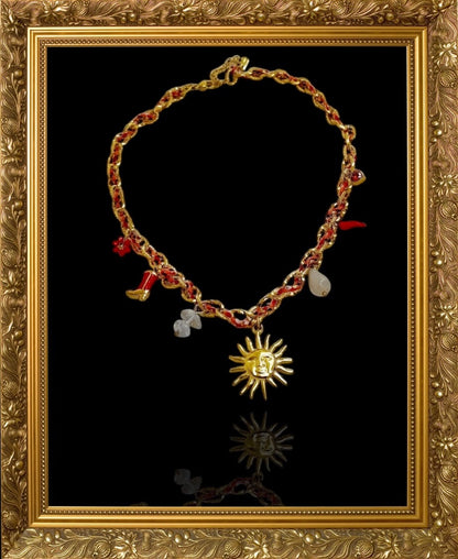 Collier "Aura Incandescente"