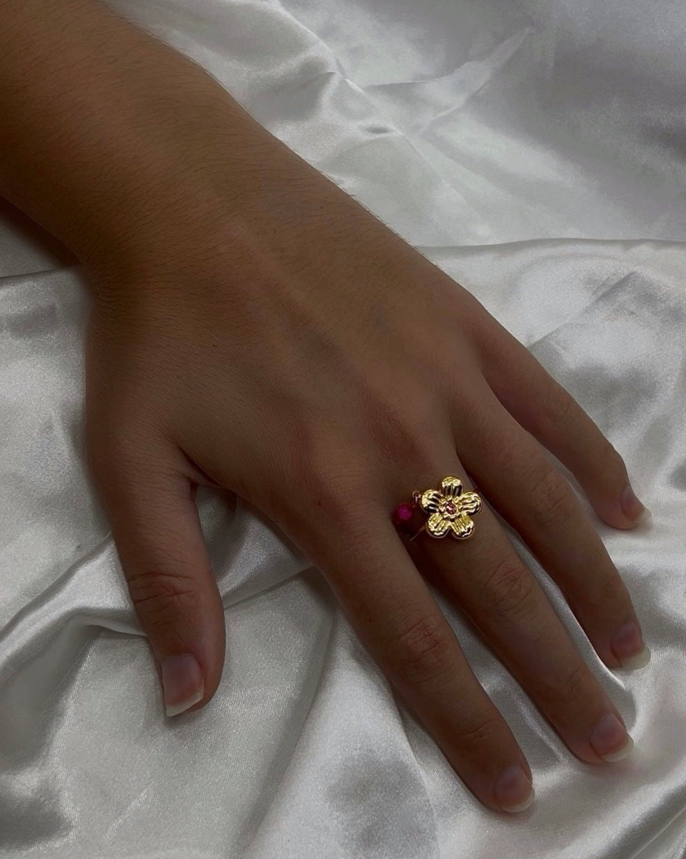 Bague "Larme d'Été"