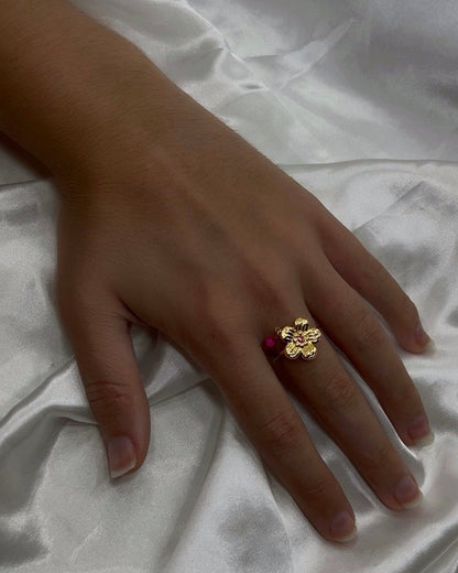 Bague "Larme d'Été"