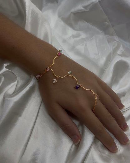 Chaîne de main "Reflets Nomades"