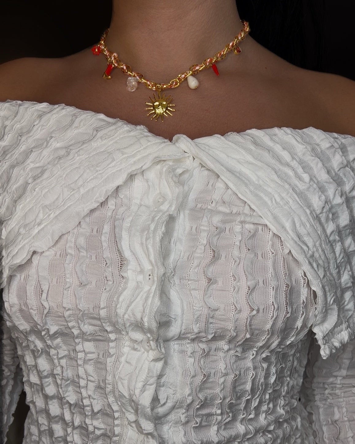 Collier "Aura Incandescente"