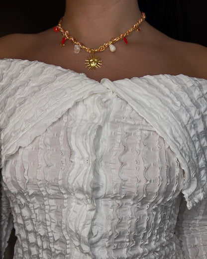 Collier "Aura Incandescente"