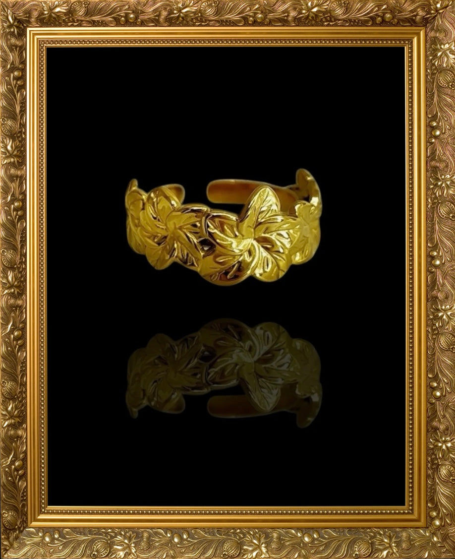 Bague "Couronne d’Hibiscus"